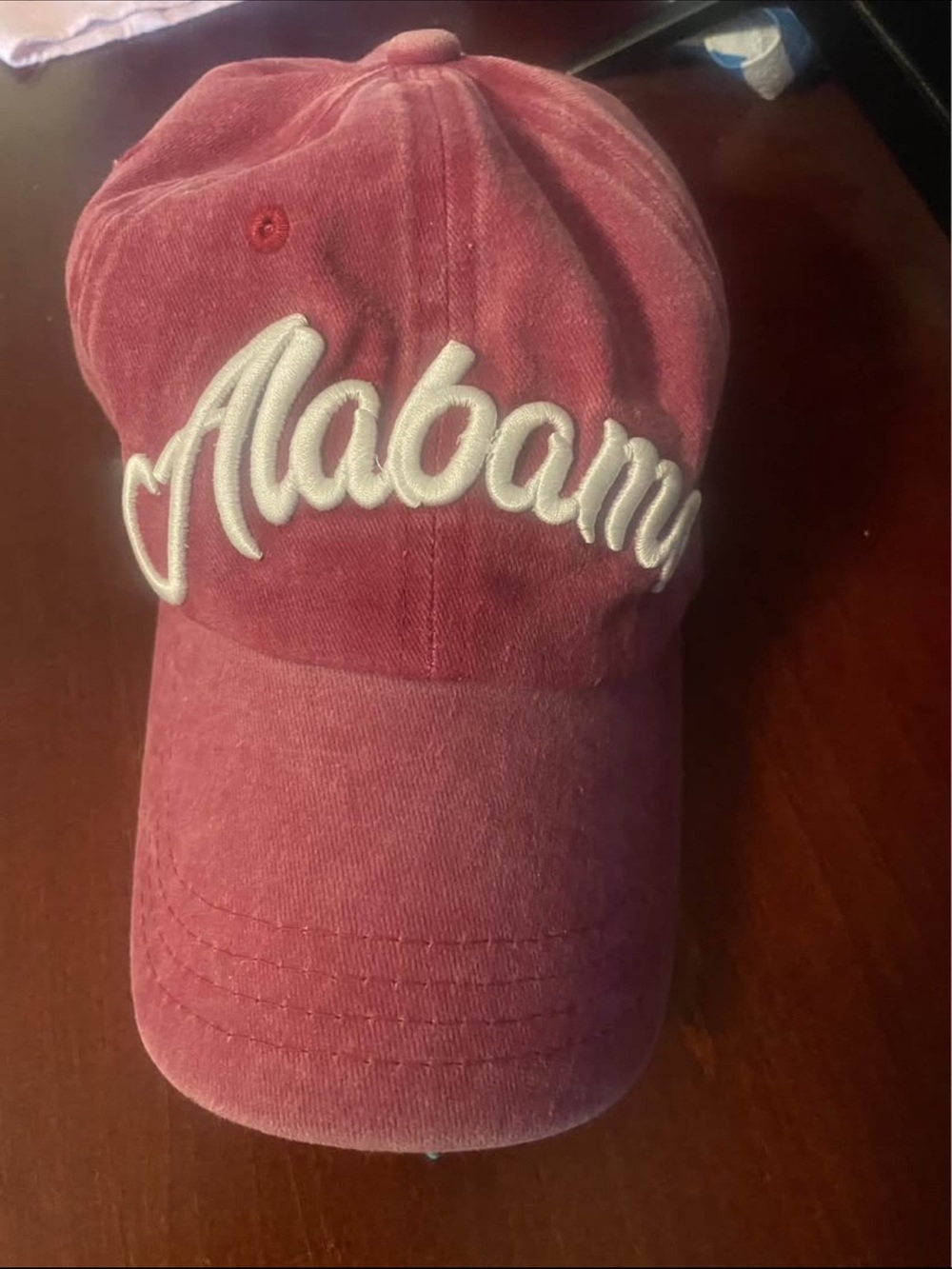 Vera 'Alabama' Script Baseball Cap